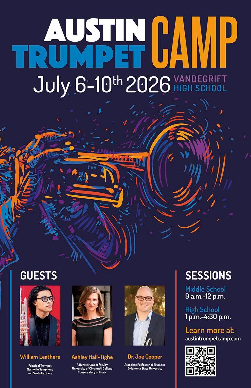 Austin Trumpet Camp poster